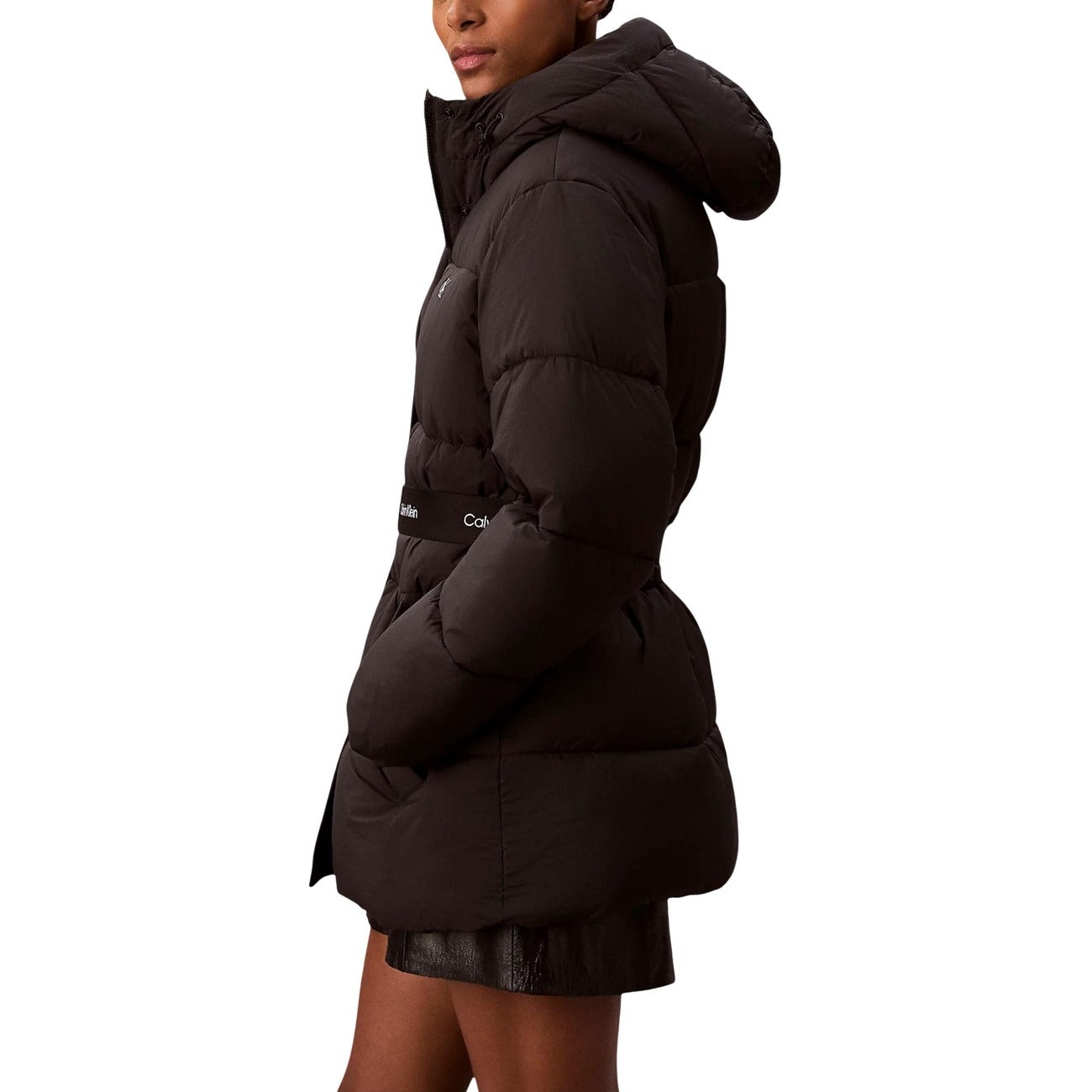 Calvin Klein Jeans Windjack Dames Zwart – Capuchon & Ritssluiting