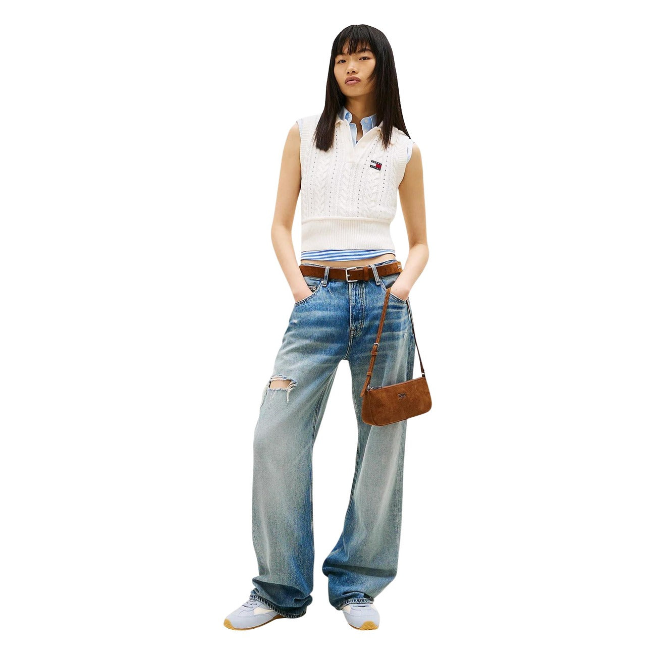 Tommy Hilfiger Jeans Dames Lichtblauw