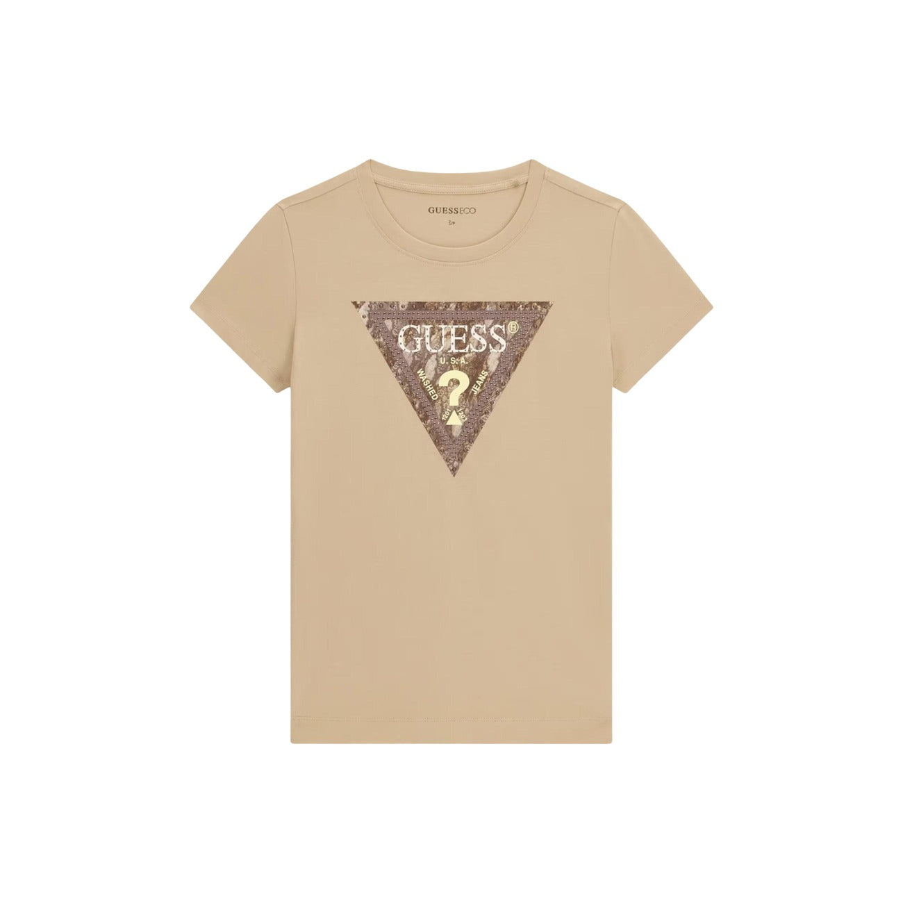 Guess T-shirt Dames Beige