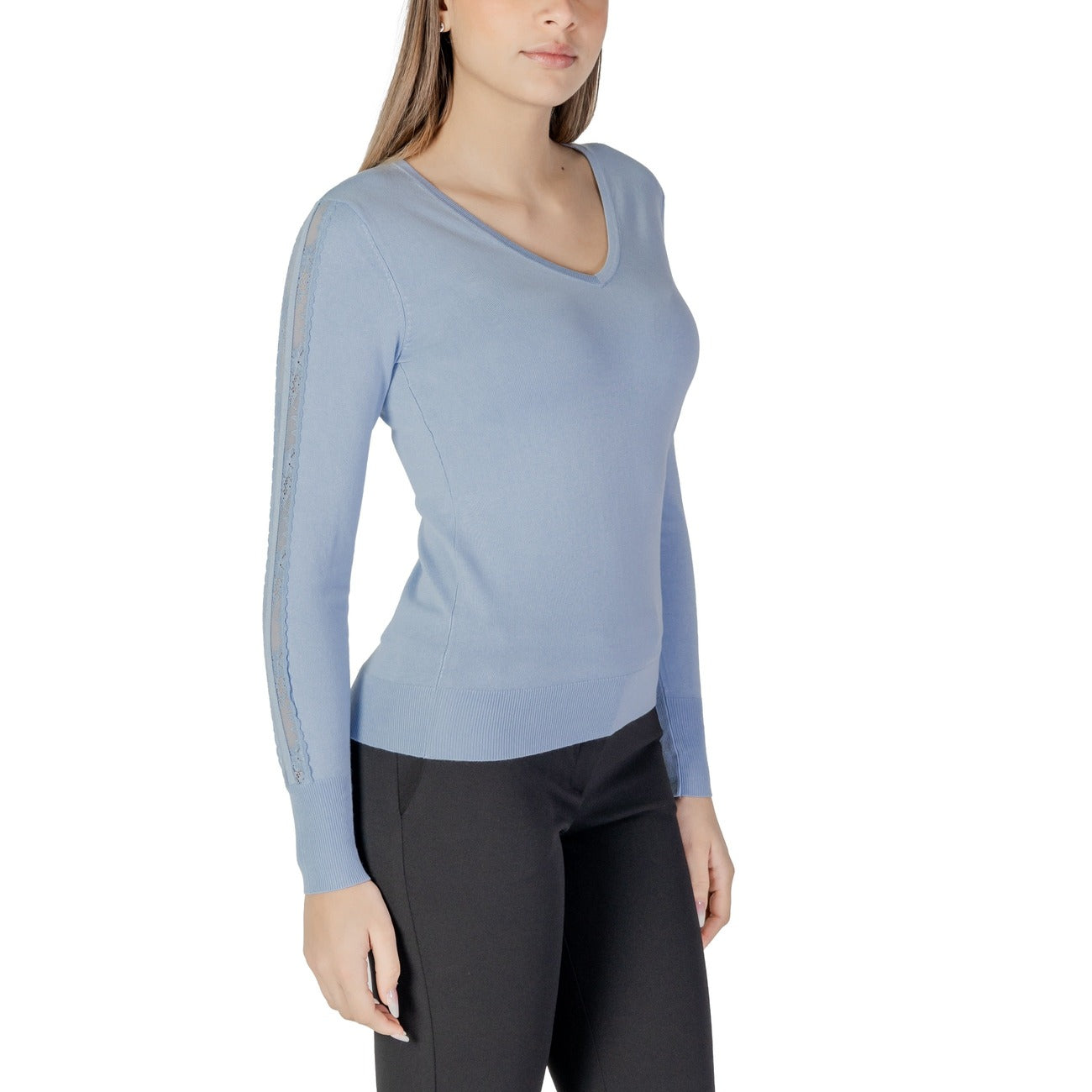 Morgan De Toi Trui Dames Blauw