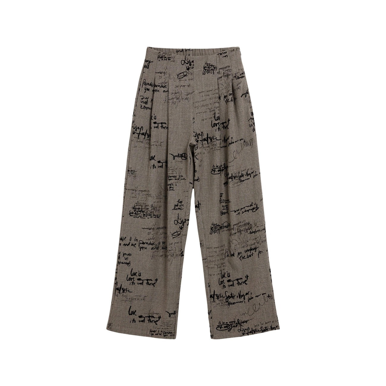 Desigual Print Broek Dames Grijs