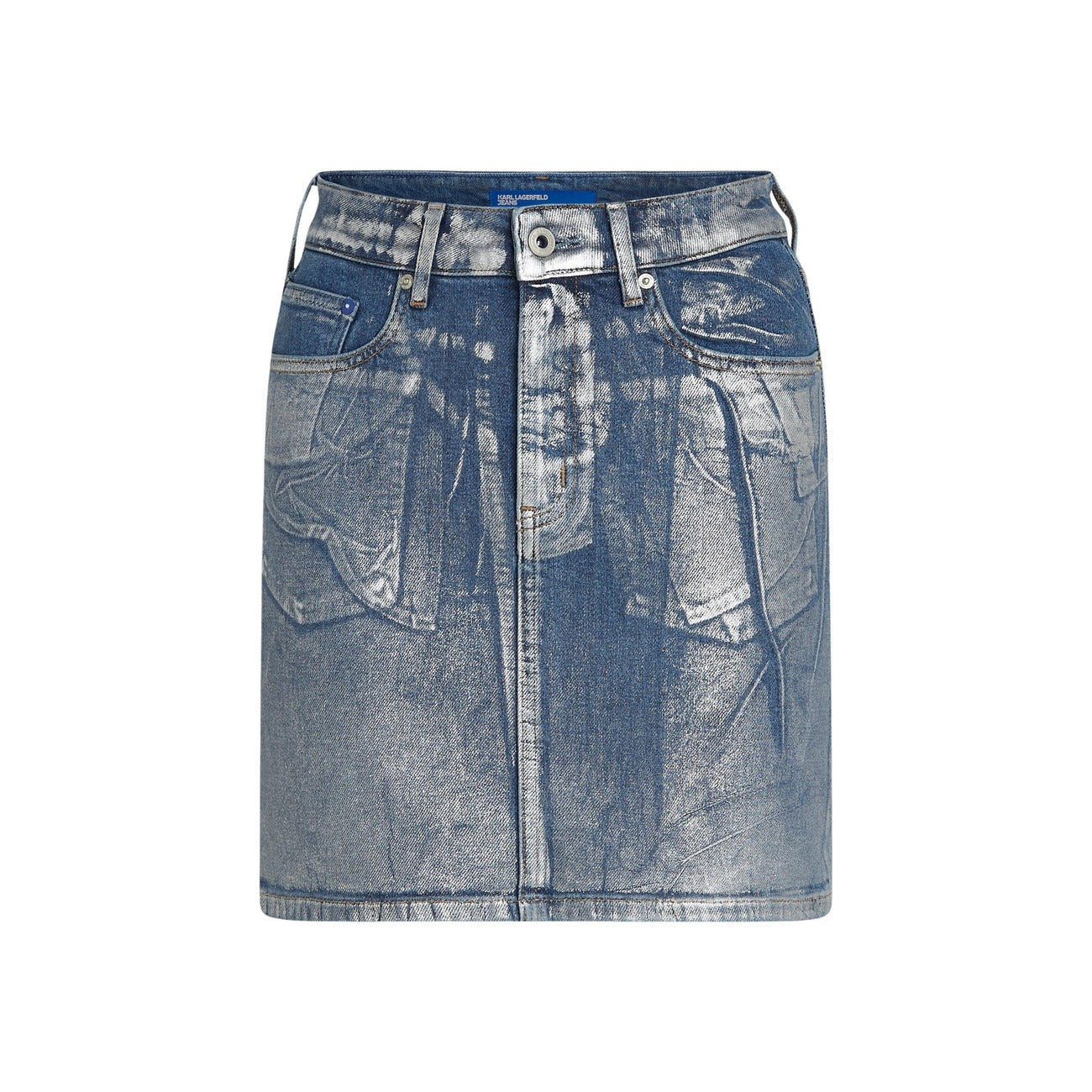 Karl Lagerfeld Jeans Spijkerrok Dames Lichtblauw