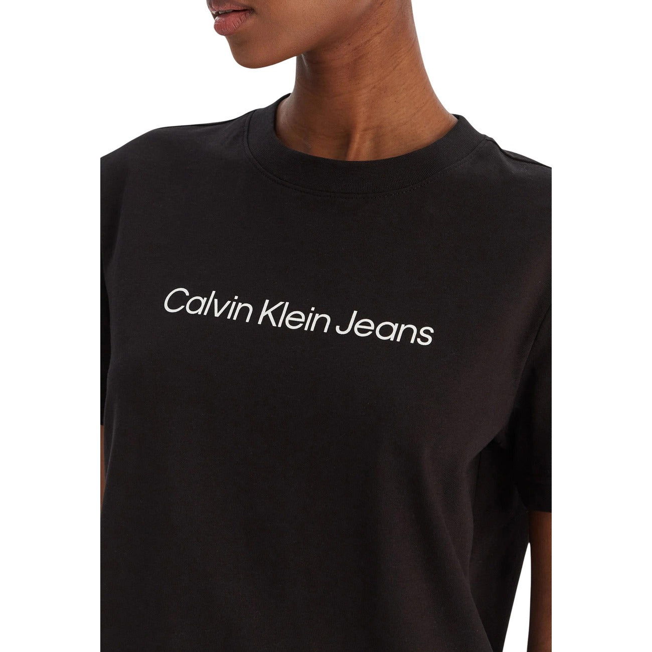 Calvin Klein Jeans T-shirt Dames Zwart