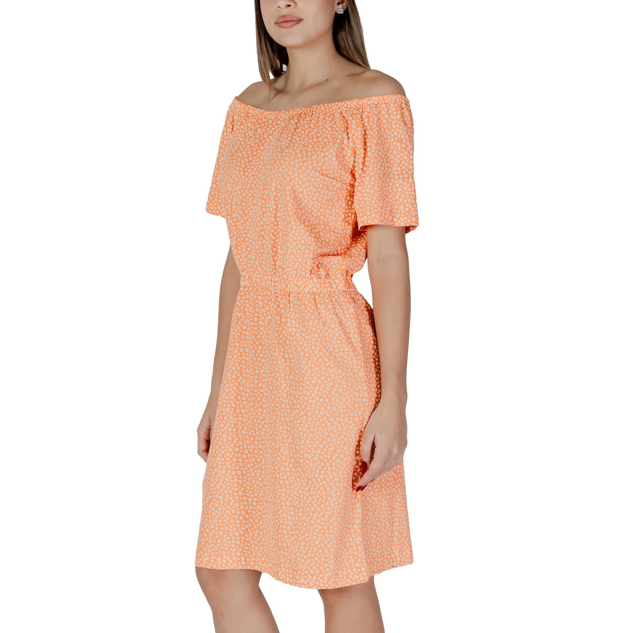 B.young Jurk Dames Oranje