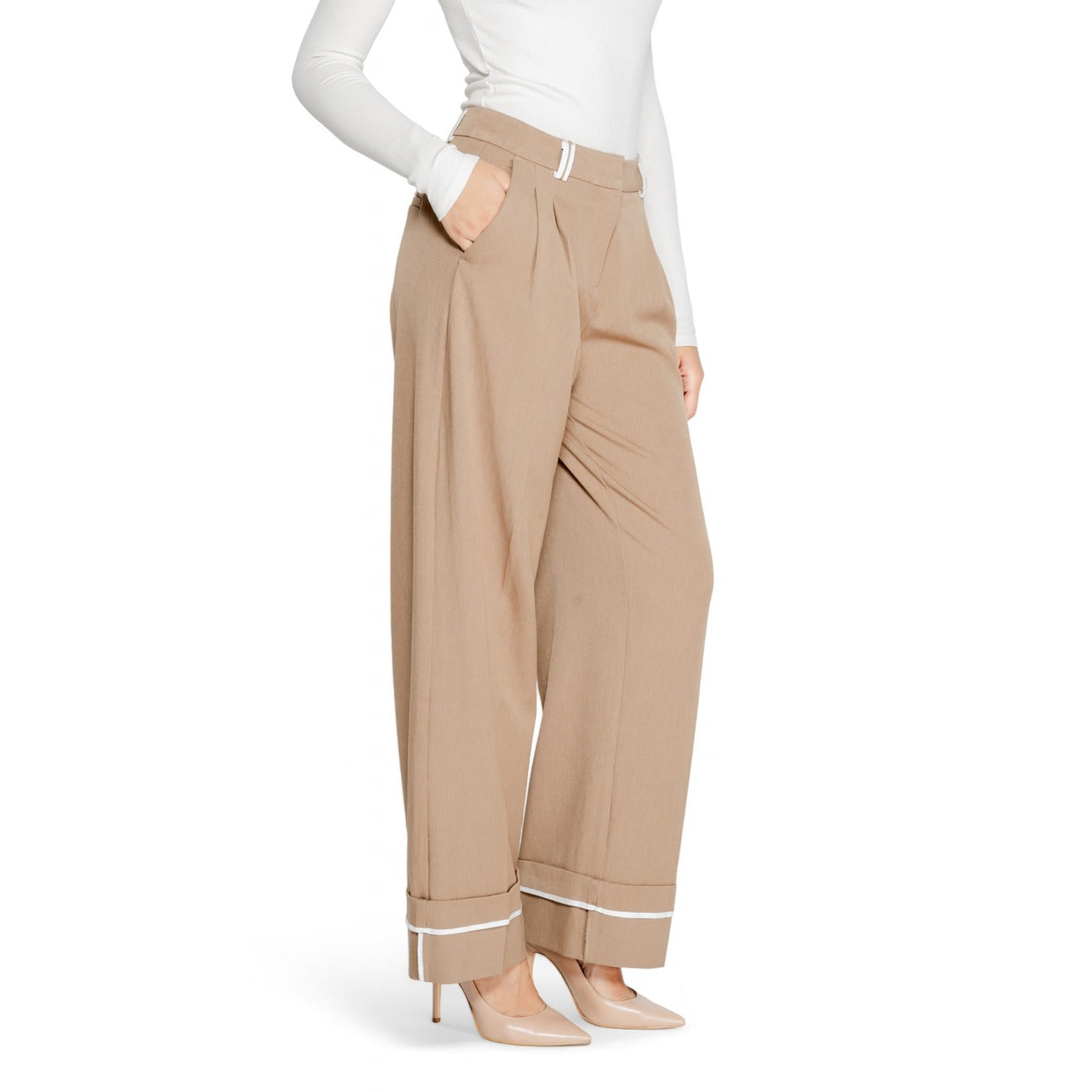 Only Broek Dames Bruin