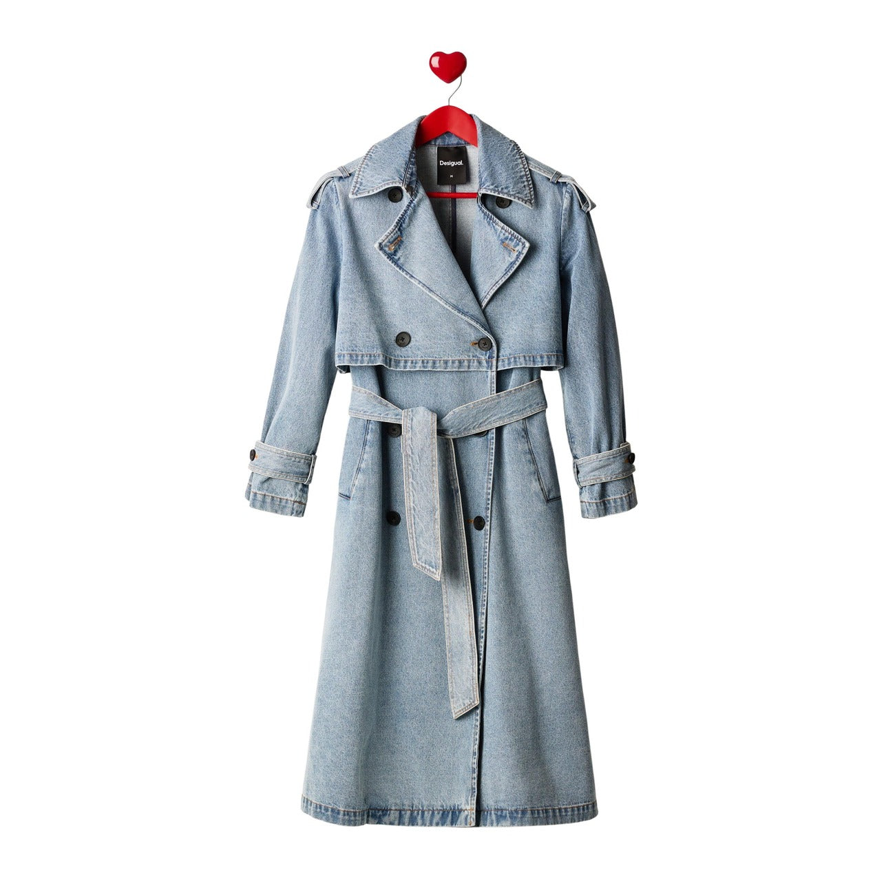 Desigual Jack Dames Lichtblauw