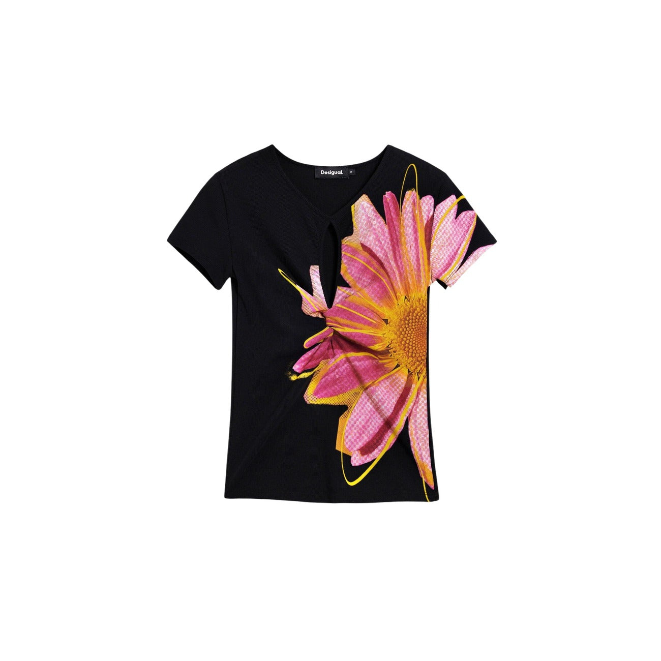 Desigual T-shirt Dames Zwart