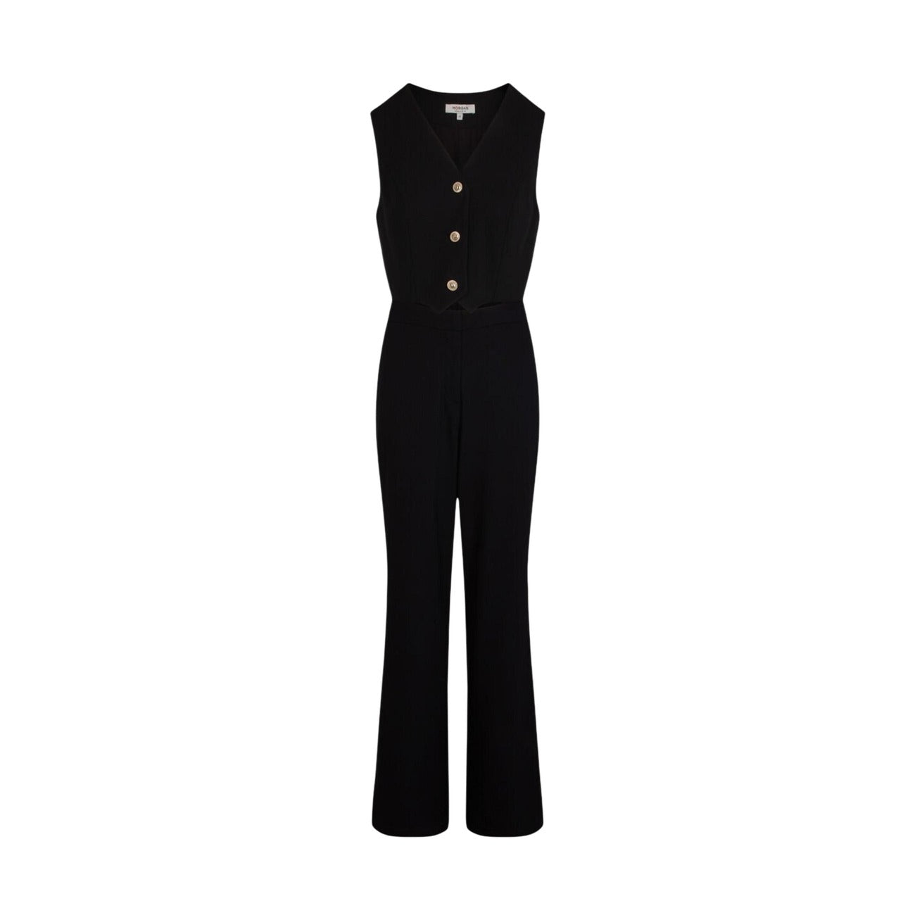Morgan De Toi Jumpsuit Dames Zwart