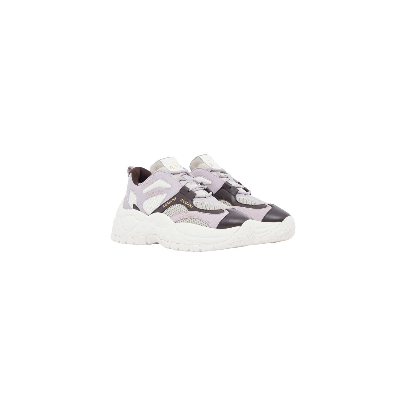 Armani Exchange Sneakers Dames Lila