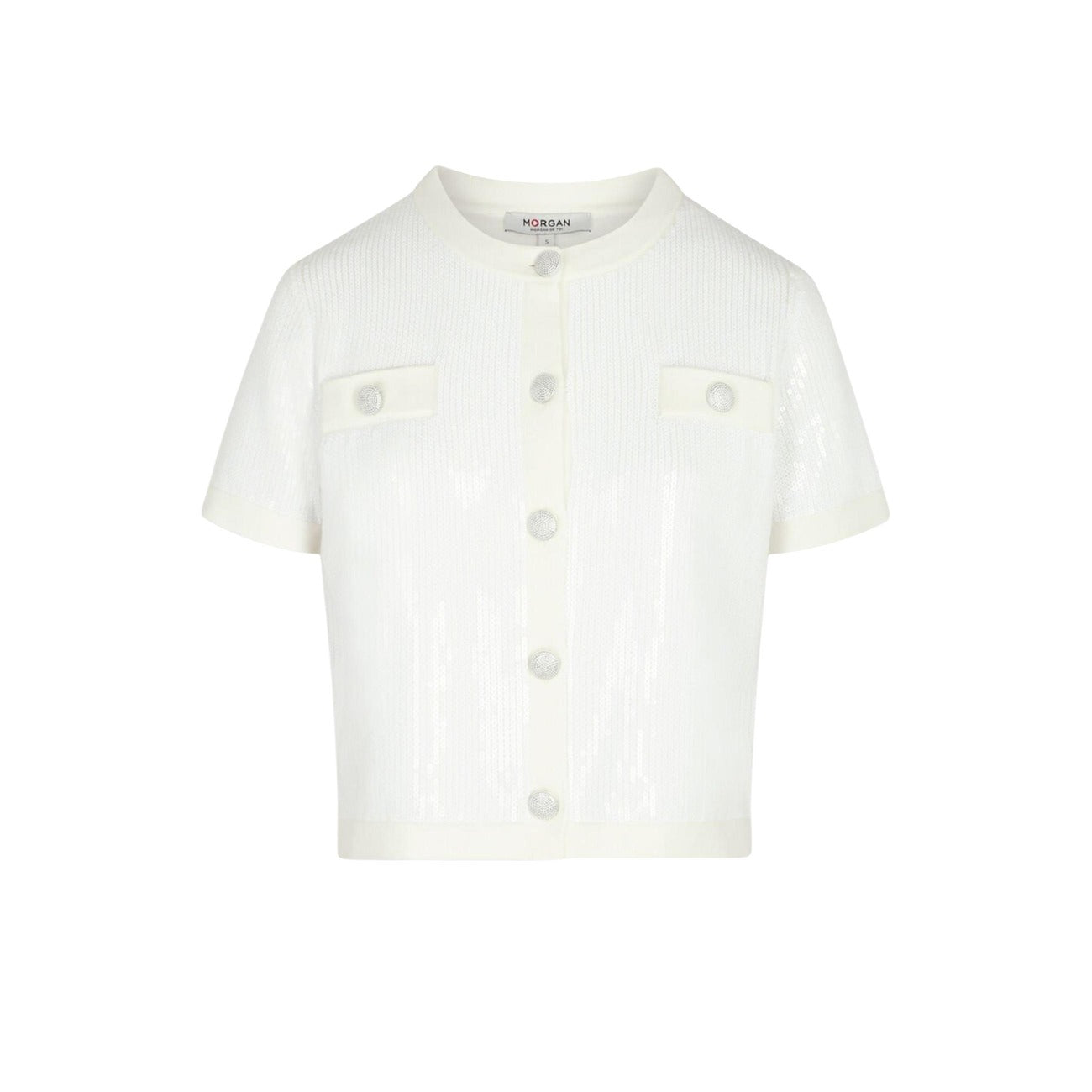 Morgan De Toi Cardigan Dames Wit