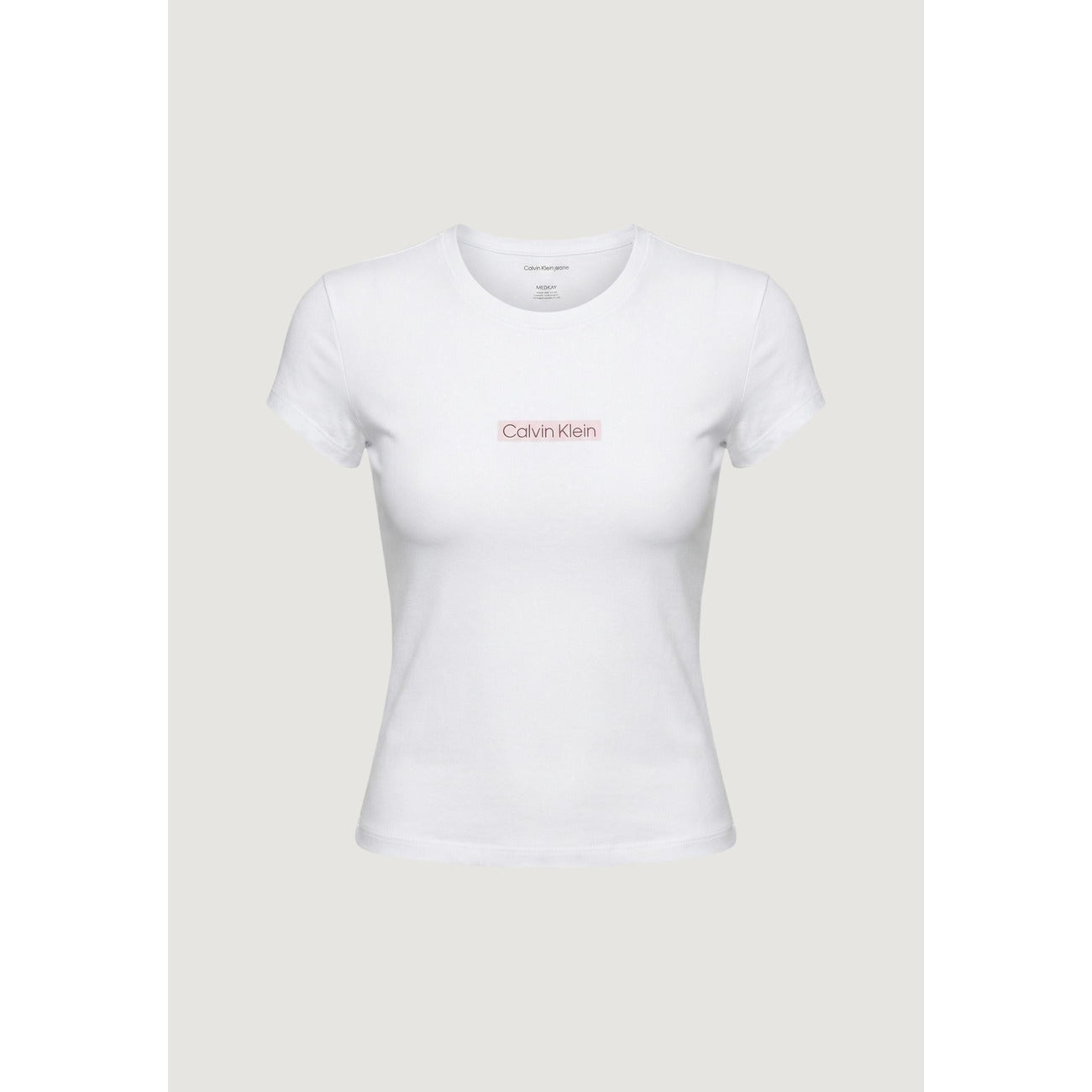 Calvin Klein Jeans T-shirt Dames Wit