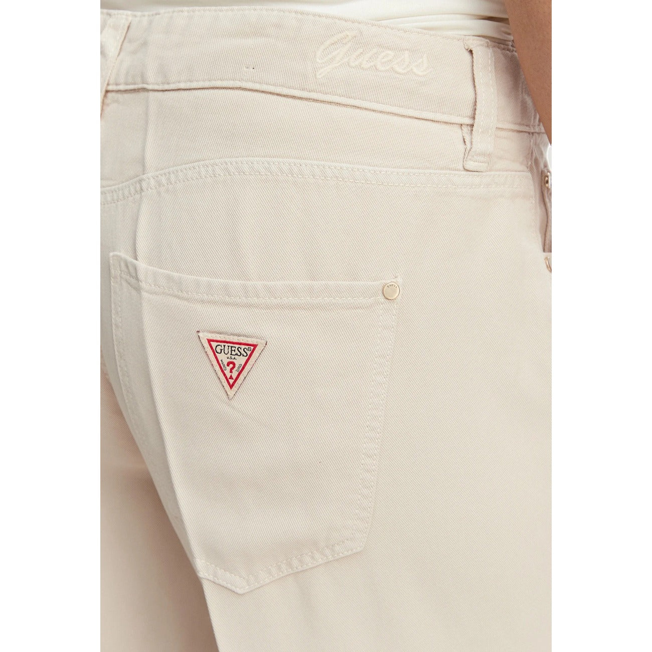 Guess Broek Dames Beige
