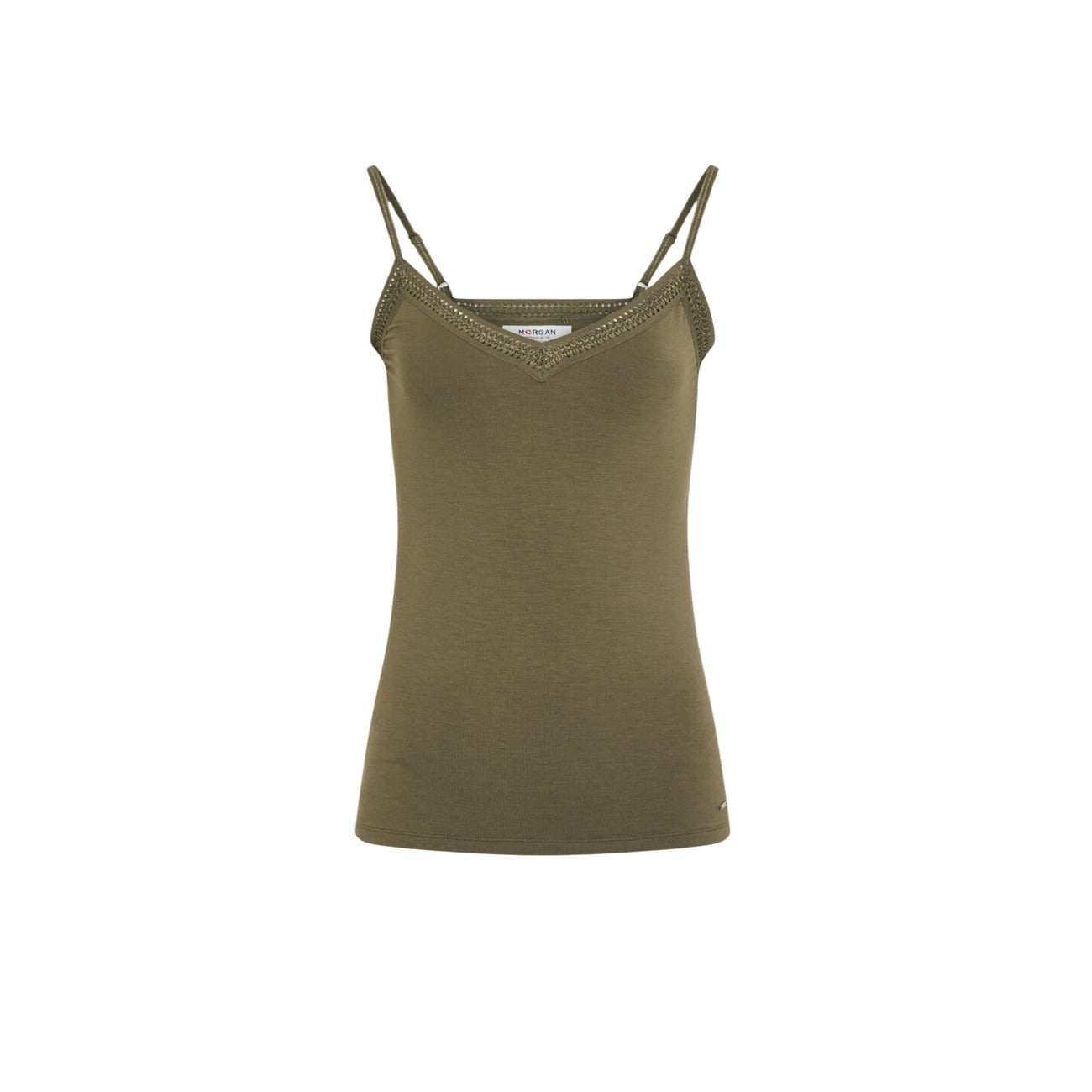 Morgan De Toi Mouwloze Top Dames Groen
