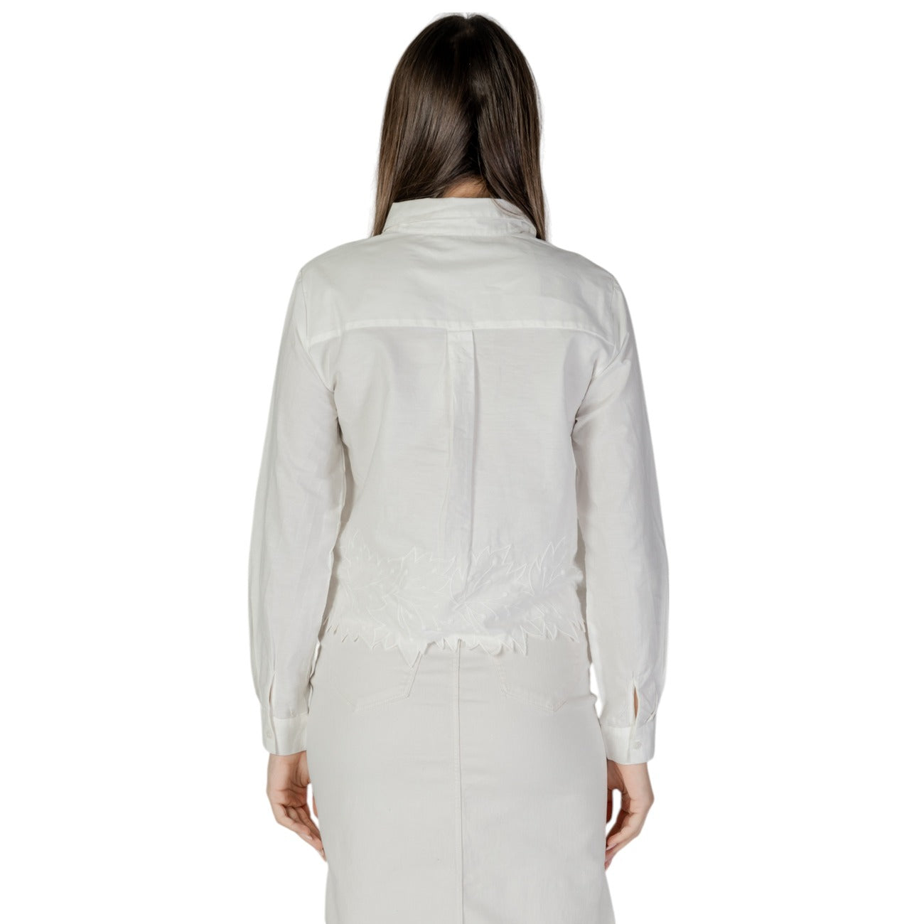 Jacqueline De Yong Shirt Dames Wit