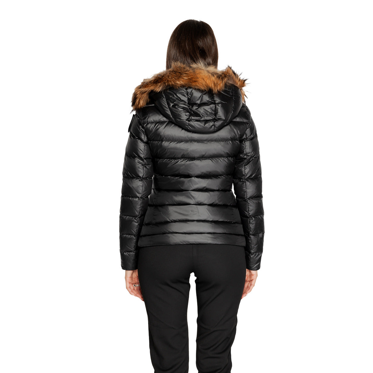Blauer Windjack Dames Zwart – Capuchon & 100% Polyamide
