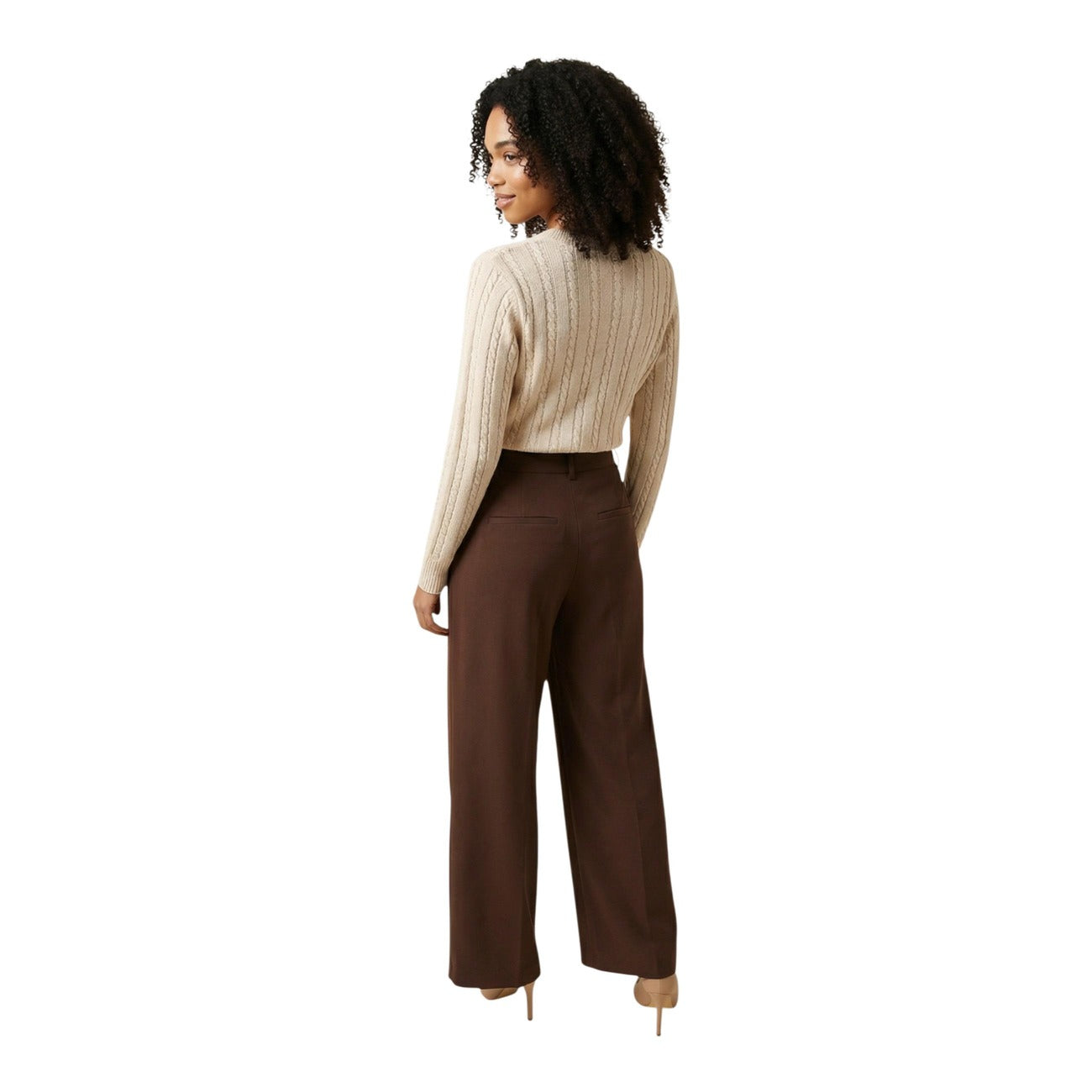 Only Broek Dames Bruin