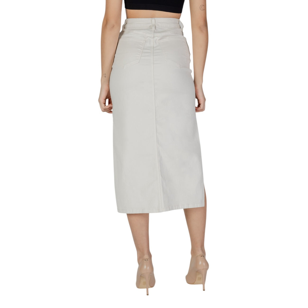 Vila Clothes Rok Dames Beige