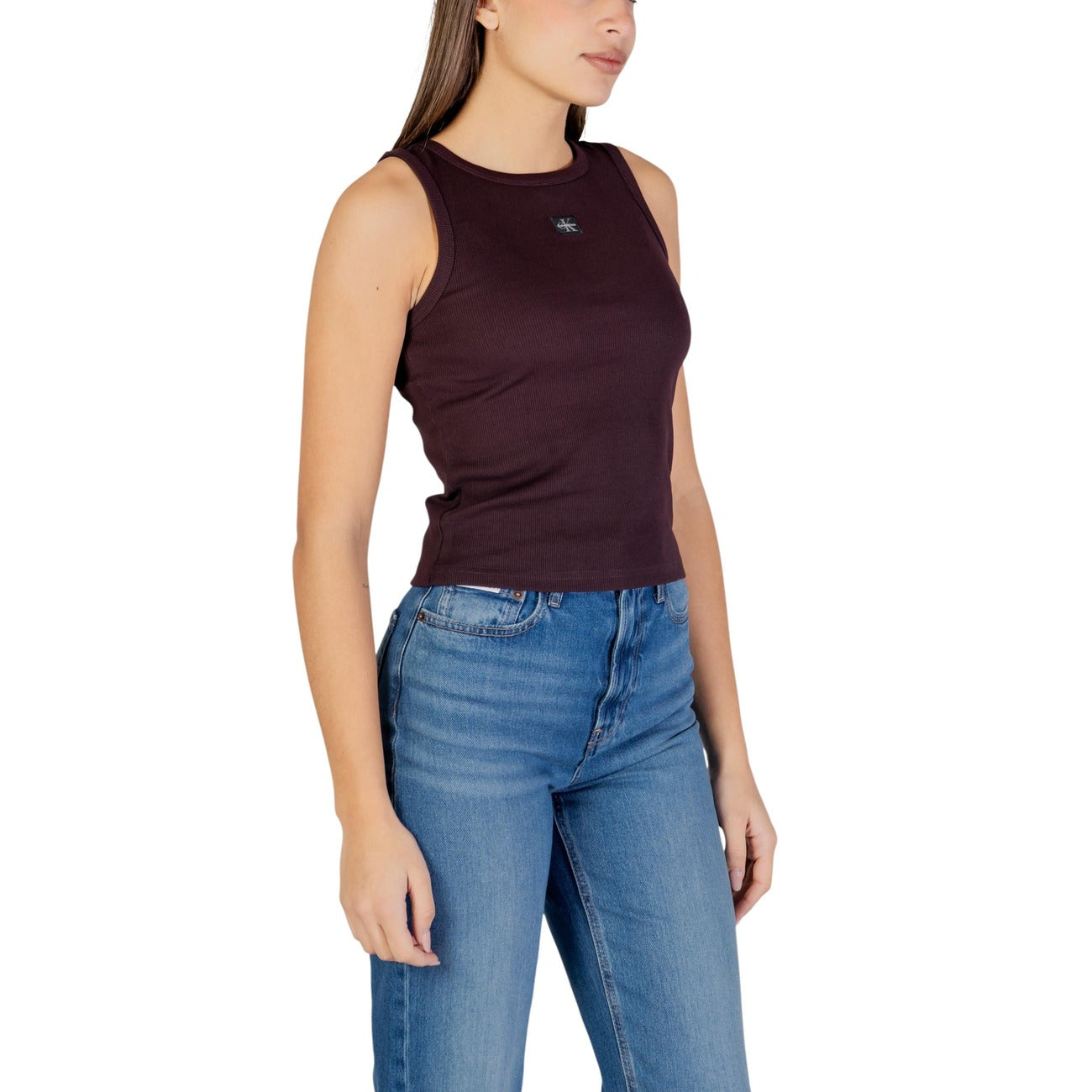 Calvin Klein Jeans Mouwloze Top Dames Bruin
