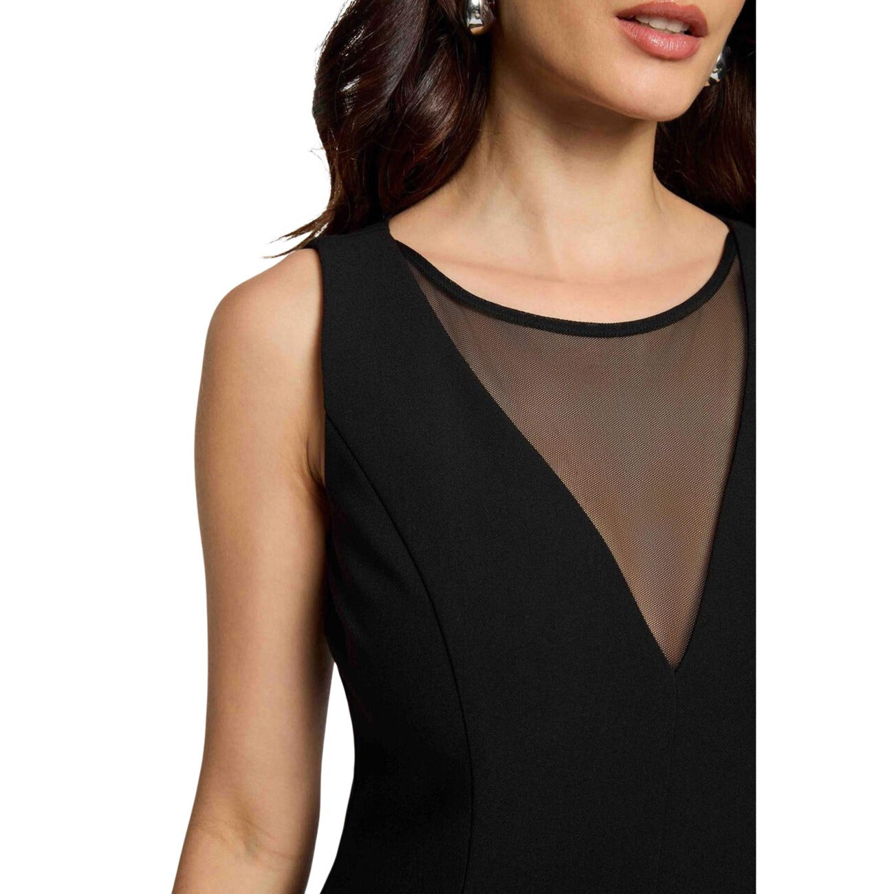 Morgan De Toi Elegante Jurk Dames Zwart