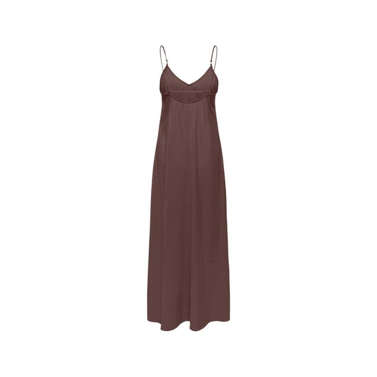 Only Elegante Jurk Dames Bruin