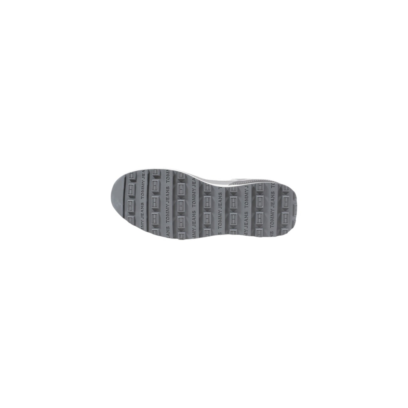 Tommy Hilfiger Jeans Sneakers Dames Grijs Leer