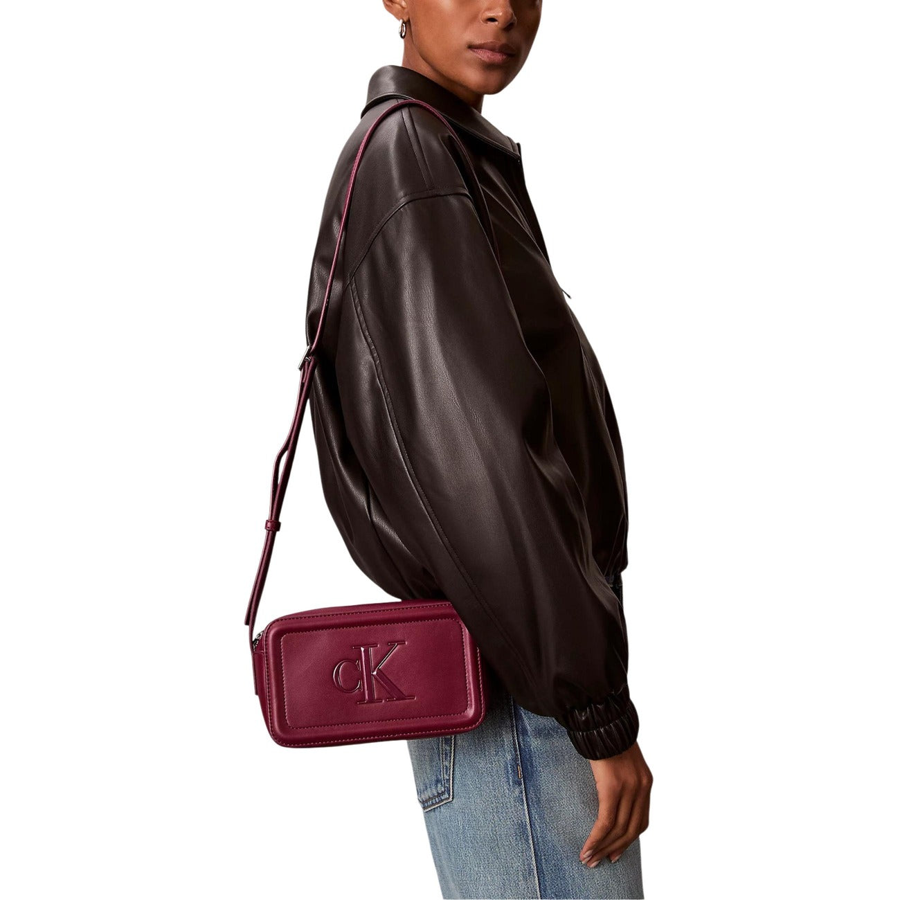 Calvin Klein Handtas Dames Wijnrood