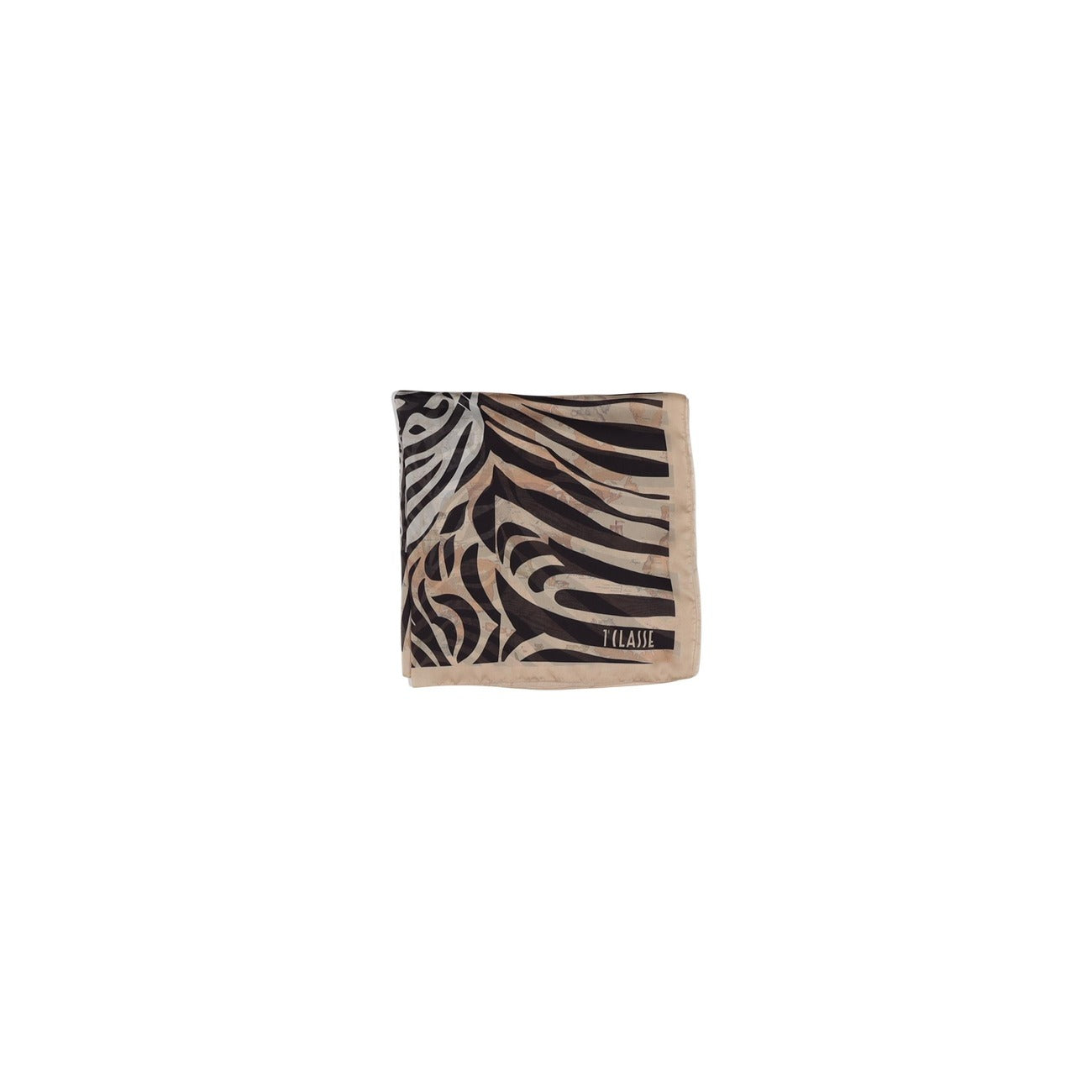 Alviero Martini Prima Classe Sjaal Dames Zwart Print