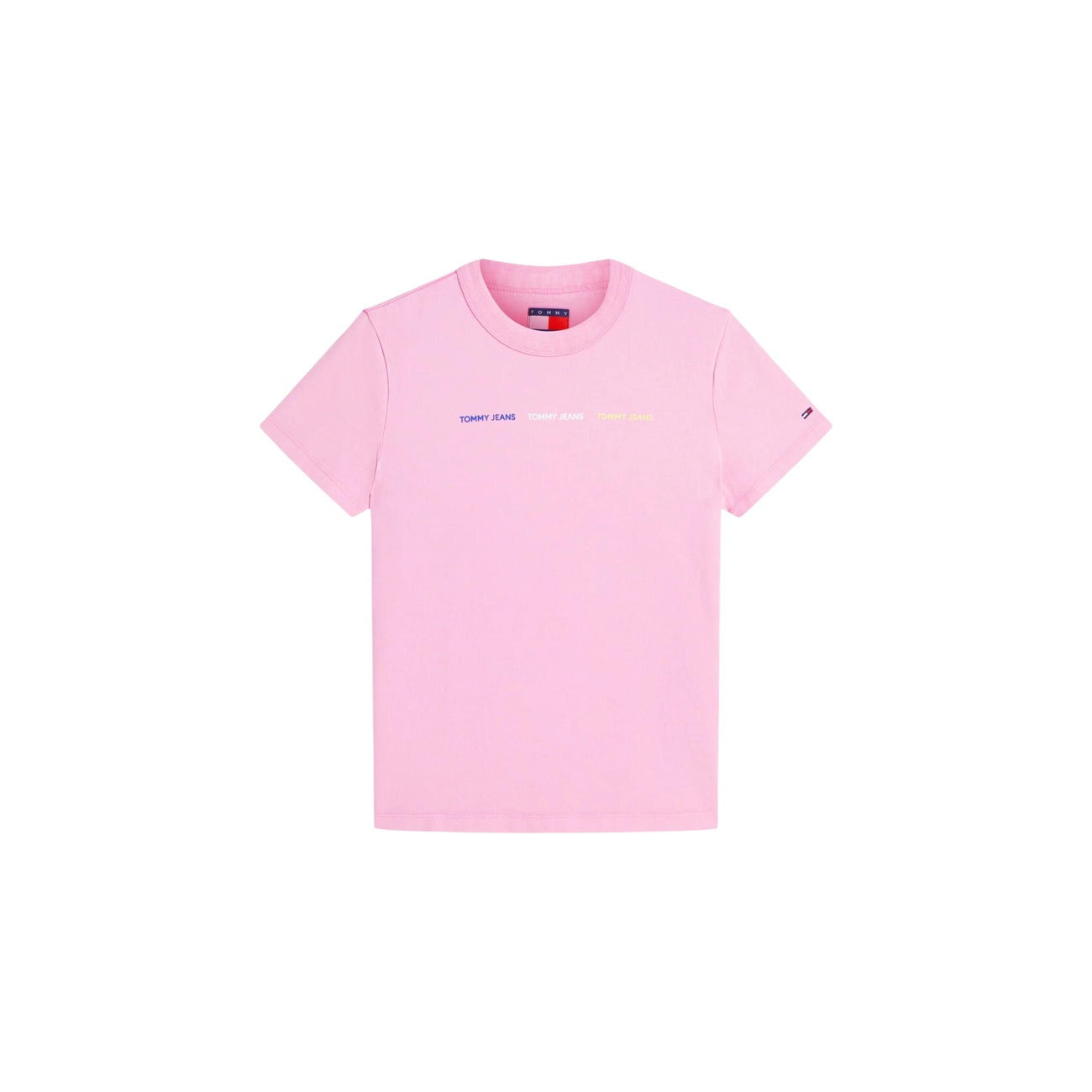 Tommy Hilfiger Jeans T-shirt Dames Roze