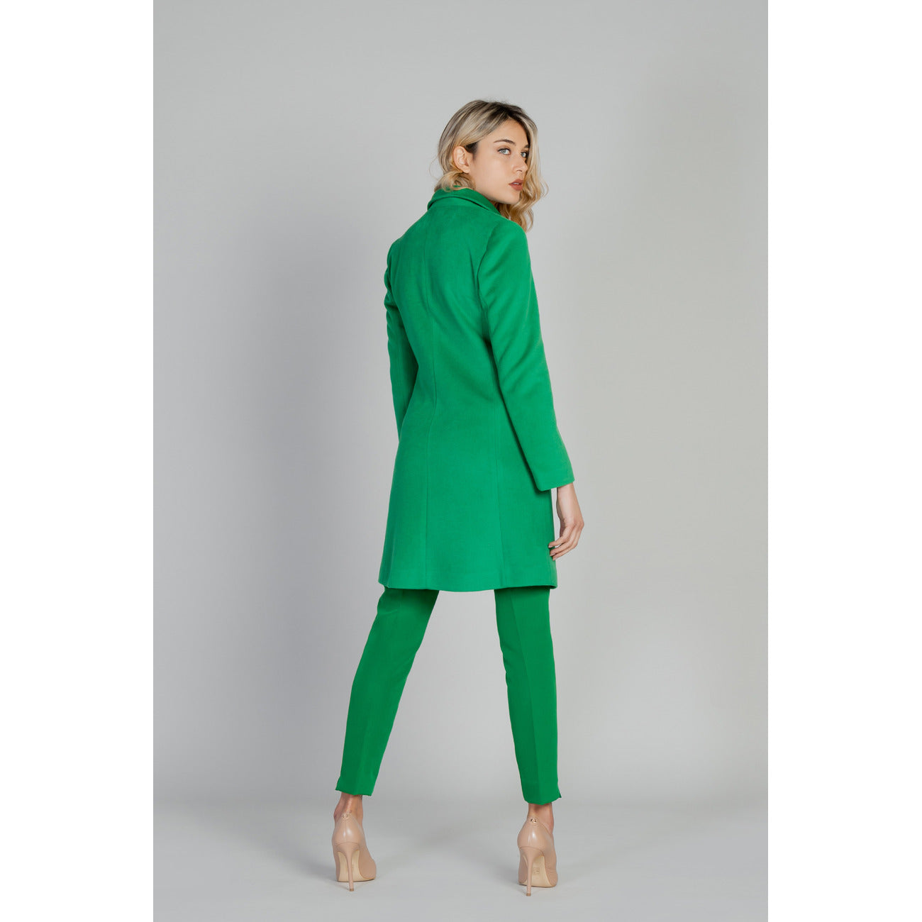 Sol Wears Jas Dames Groen