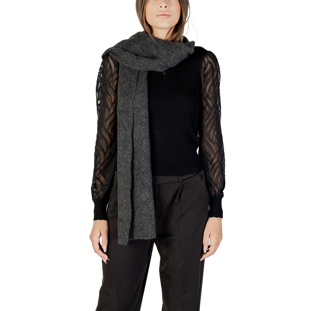 Only Sjaal Dames Beige