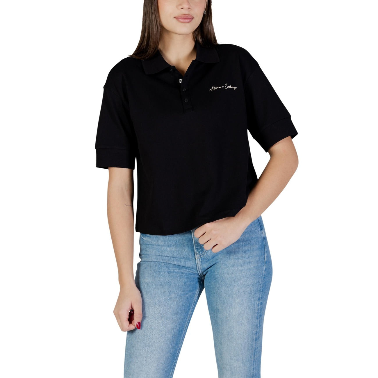 Armani Exchange Polo Dames Wit