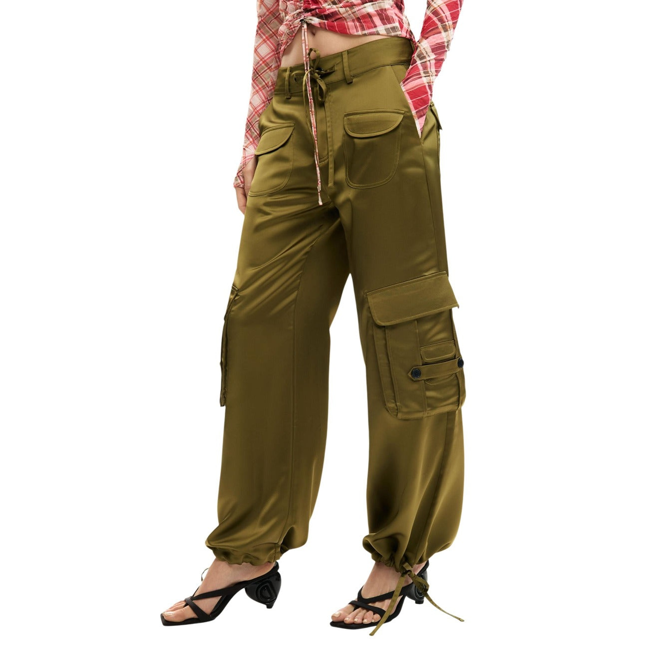 Desigual Broek Dames Groen