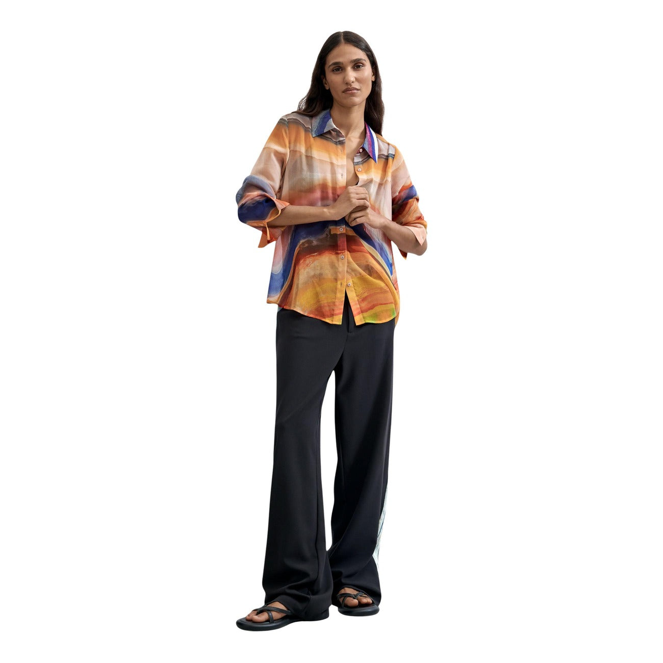 Desigual Bloes Dames Oranje