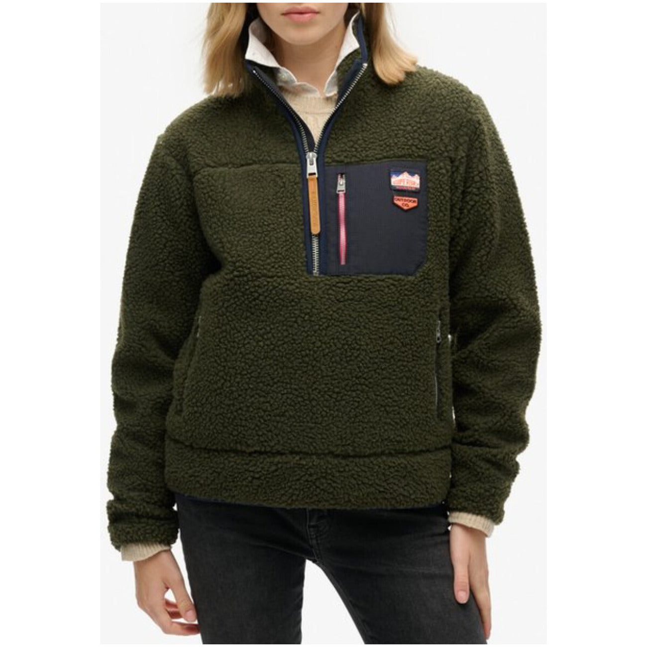 Superdry Trui Dames Groen