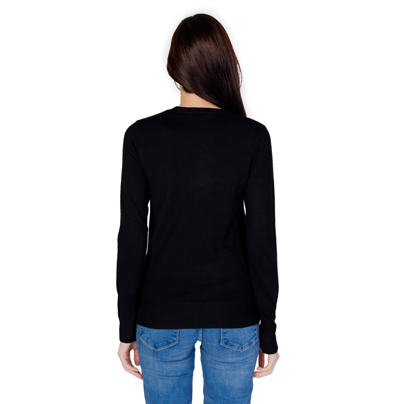 Guess Katoenen Trui Dames Zwart