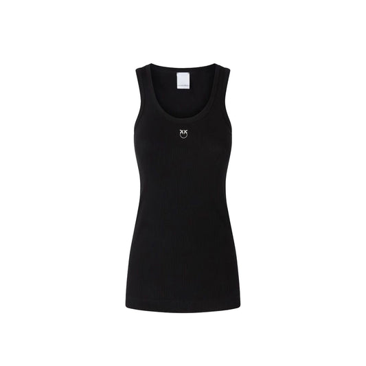Pinko Mouwloze Top Dames Zwart