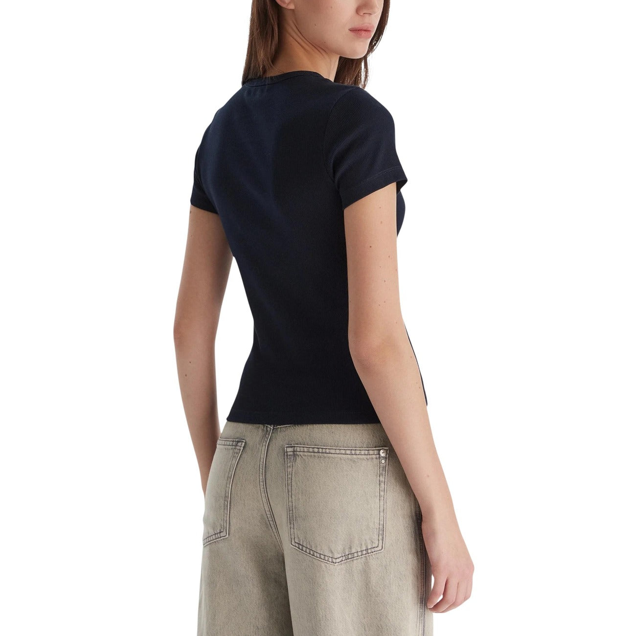 Tommy Hilfiger Jeans T-shirt Dames Blauw