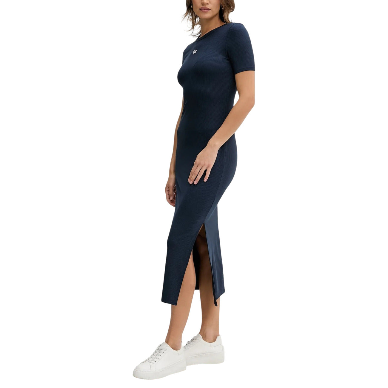 Calvin Klein Jeans Modal Jurk Dames Blauw