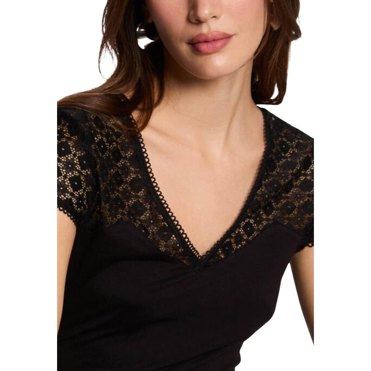 Morgan De Toi T-shirt Dames Zwart