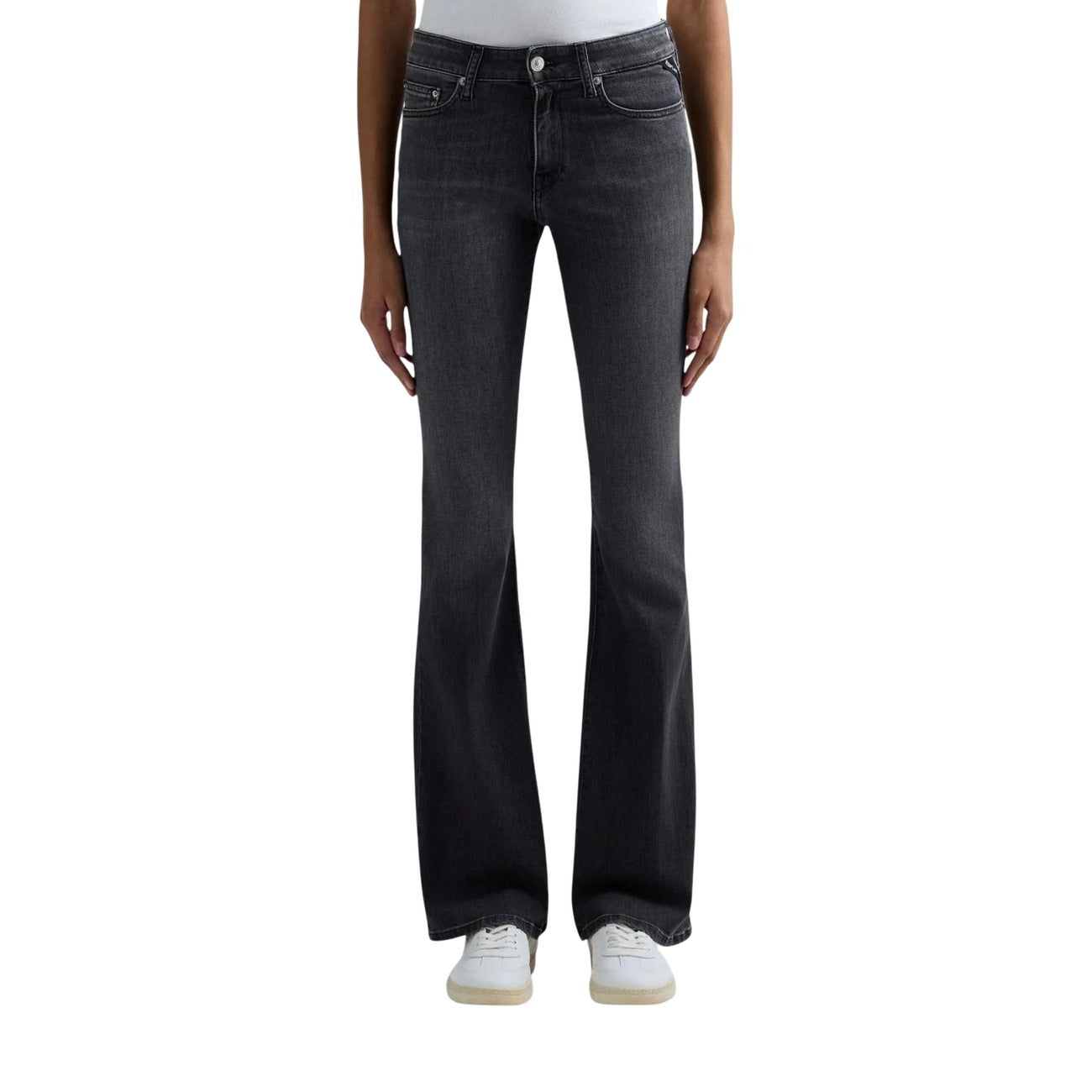 Replay Jeans Dames Zwart