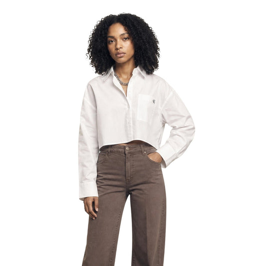 Calvin Klein Jeans Shirt Dames Wit