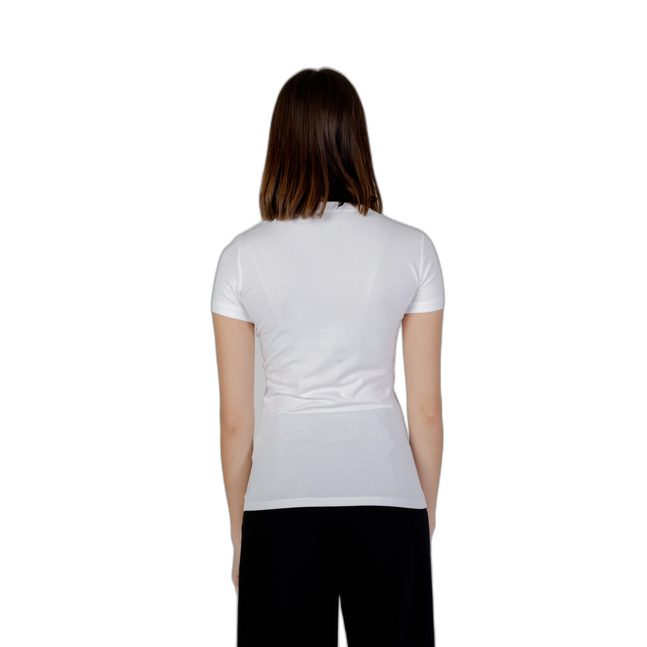 Guess Print T-shirt Dames Wit