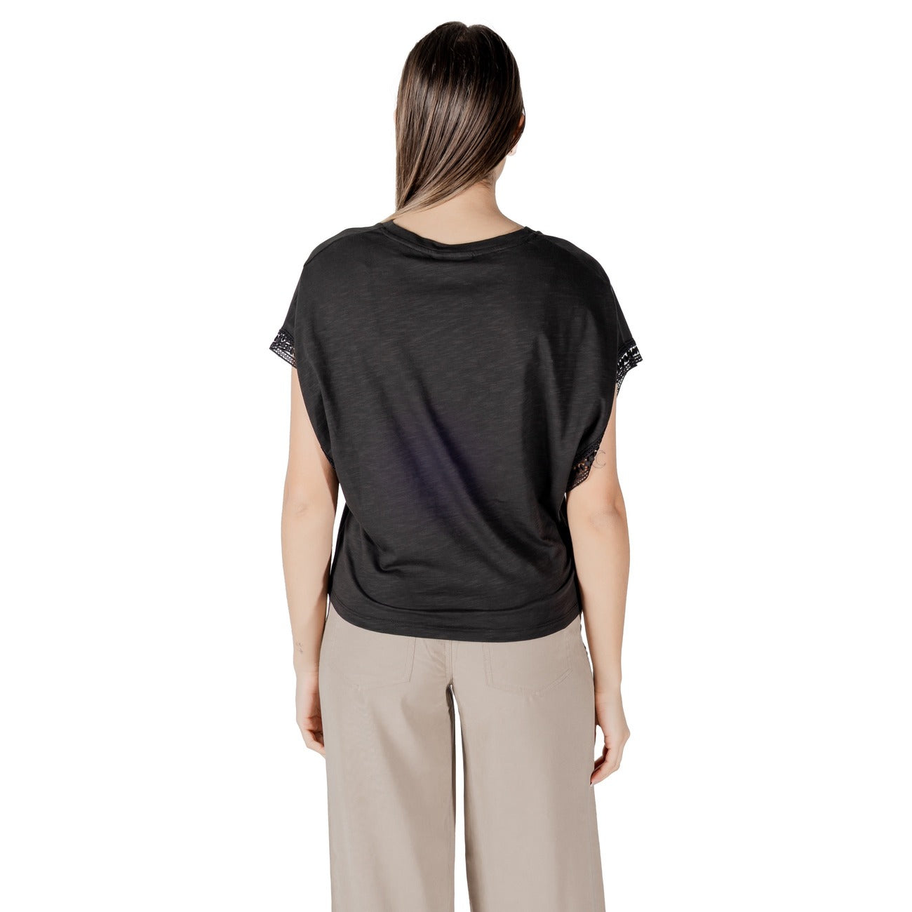 Ichi Blouse Dames Zwart