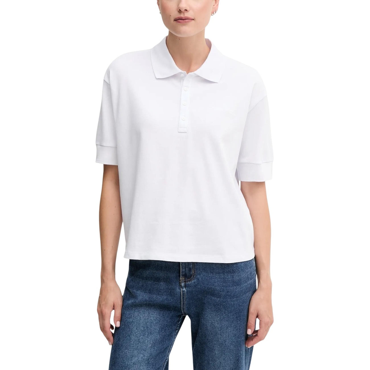 Armani Exchange Polo Dames Wit