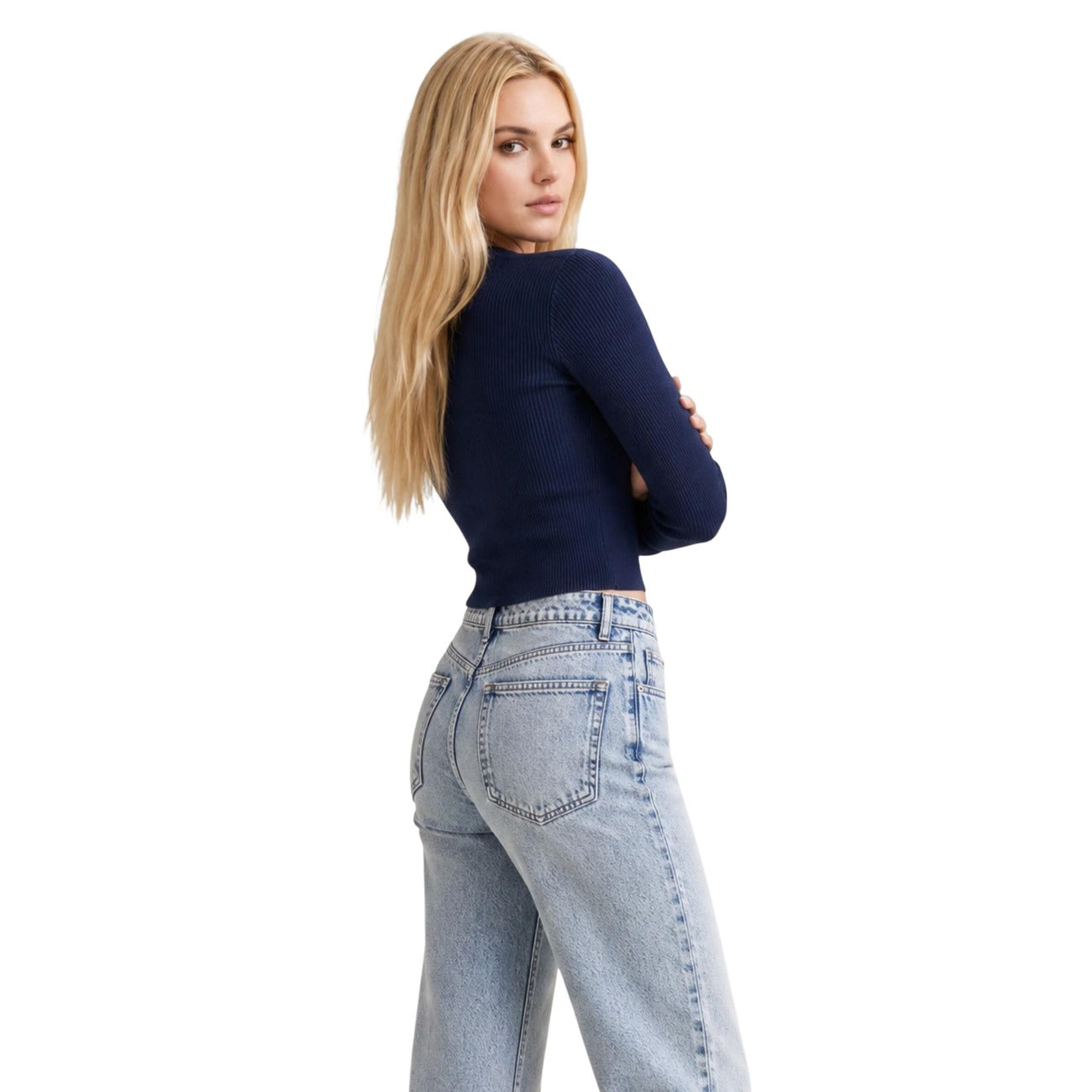 Guess Cardigan Dames Blauw