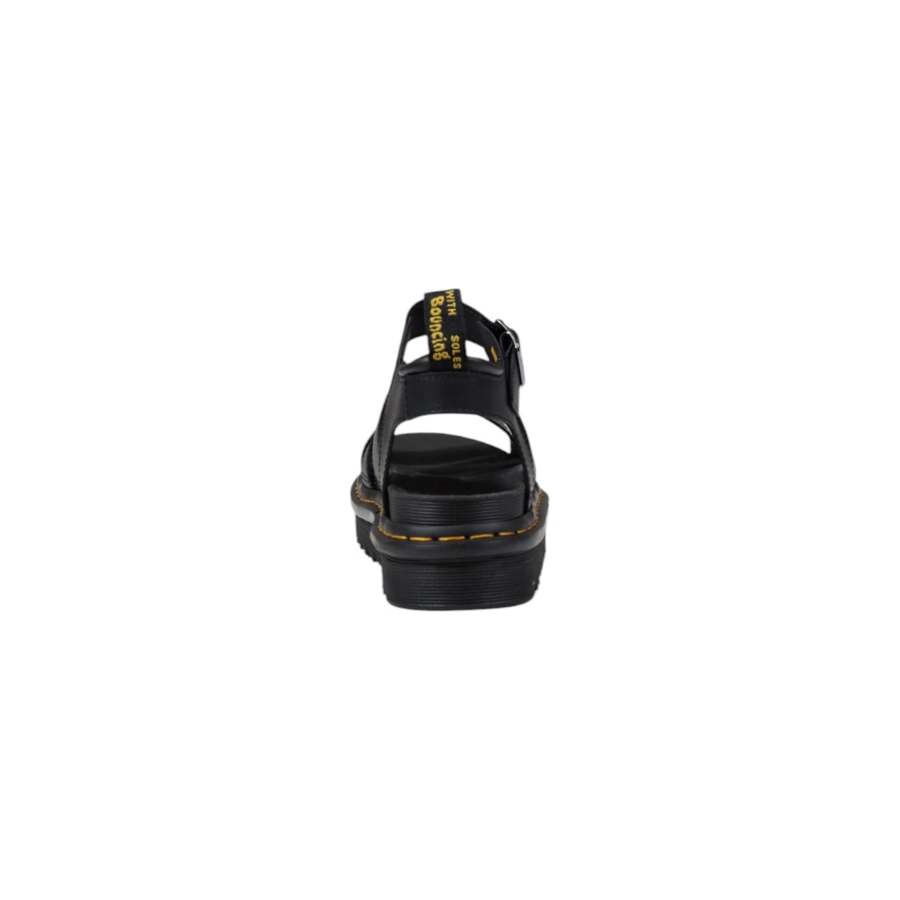 Dr. Martens Sandalen Dames Zwart Leer