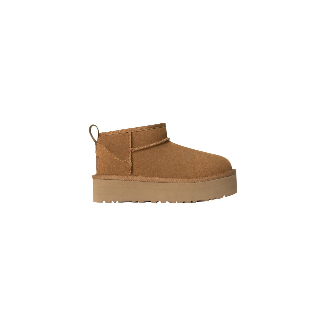 UGG Plateaulaarzen Dames Beige Suède