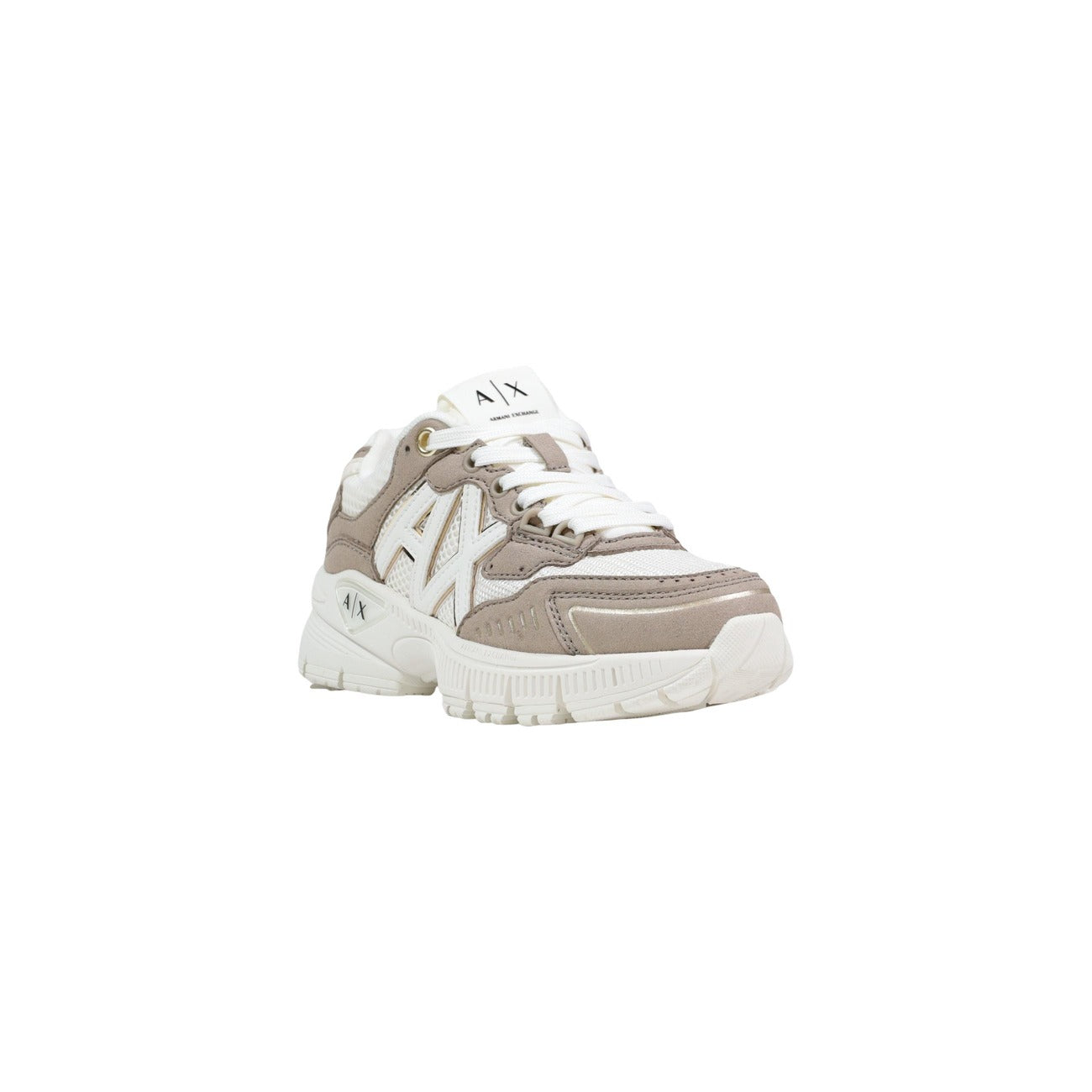 Armani Exchange Sneakers Dames Bruin