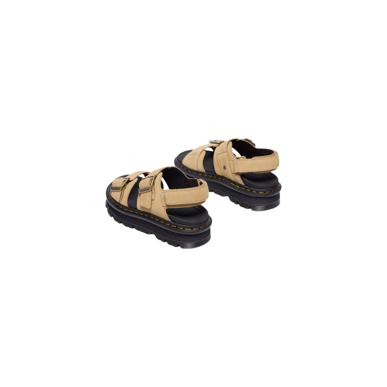 Dr. Martens Sandalen Dames Beige Leer