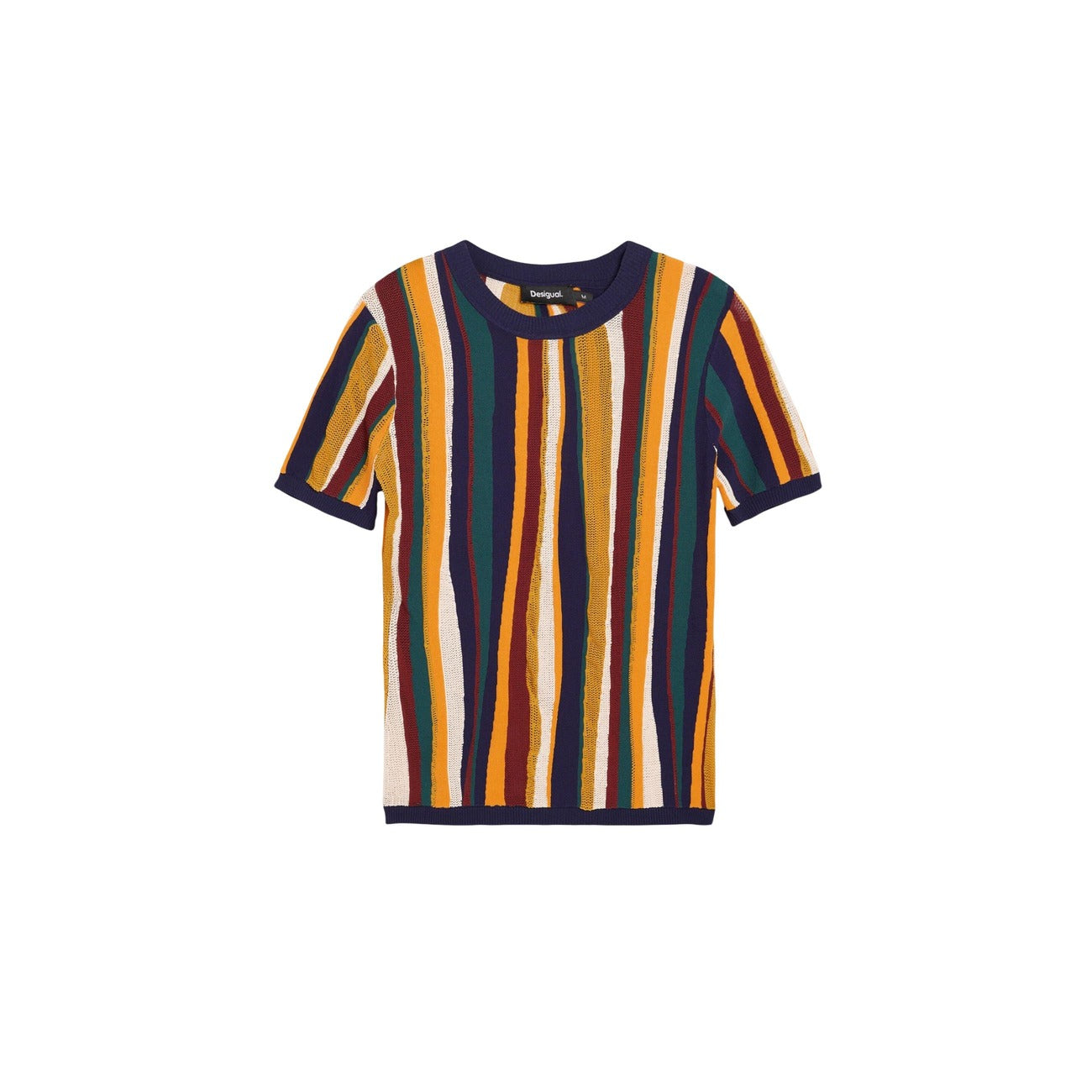 Desigual T-shirt Dames Mosterd